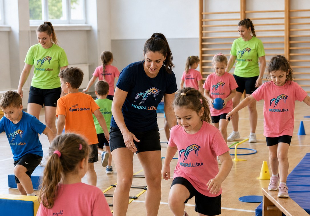 Projekt Šport deťom pre deti od 3 do 10 rokov